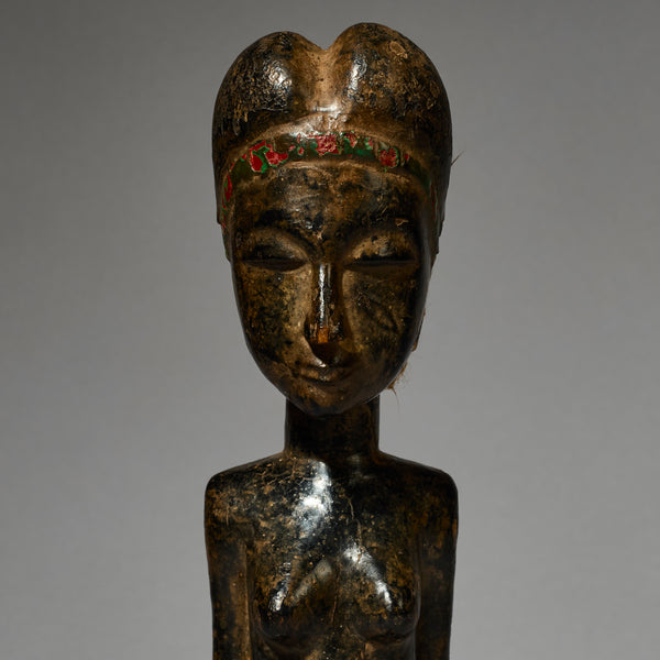 A PRETTY SPIRIT PARTNER BLOLO BLA, BAULE TRIBE IVORY COAST ( No 5158 )