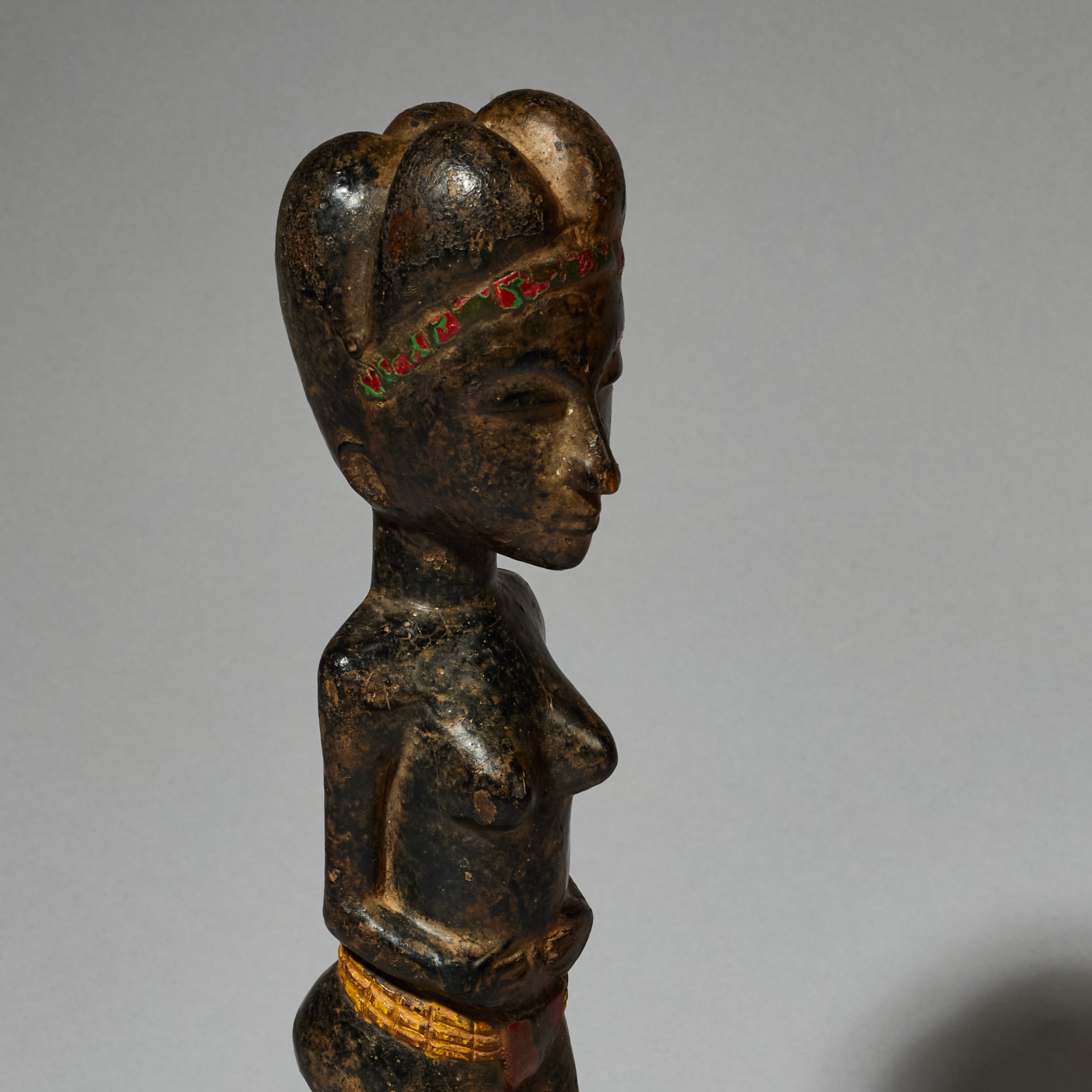 A PRETTY SPIRIT PARTNER BLOLO BLA, BAULE TRIBE IVORY COAST ( No 5158 )