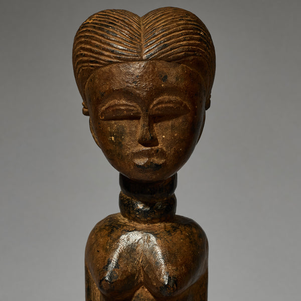 A  FINE SPIRIT PARTNER BLOLO BLA FROM BAULE TRIBE OF THE IVORY COAST ( No 5160 )