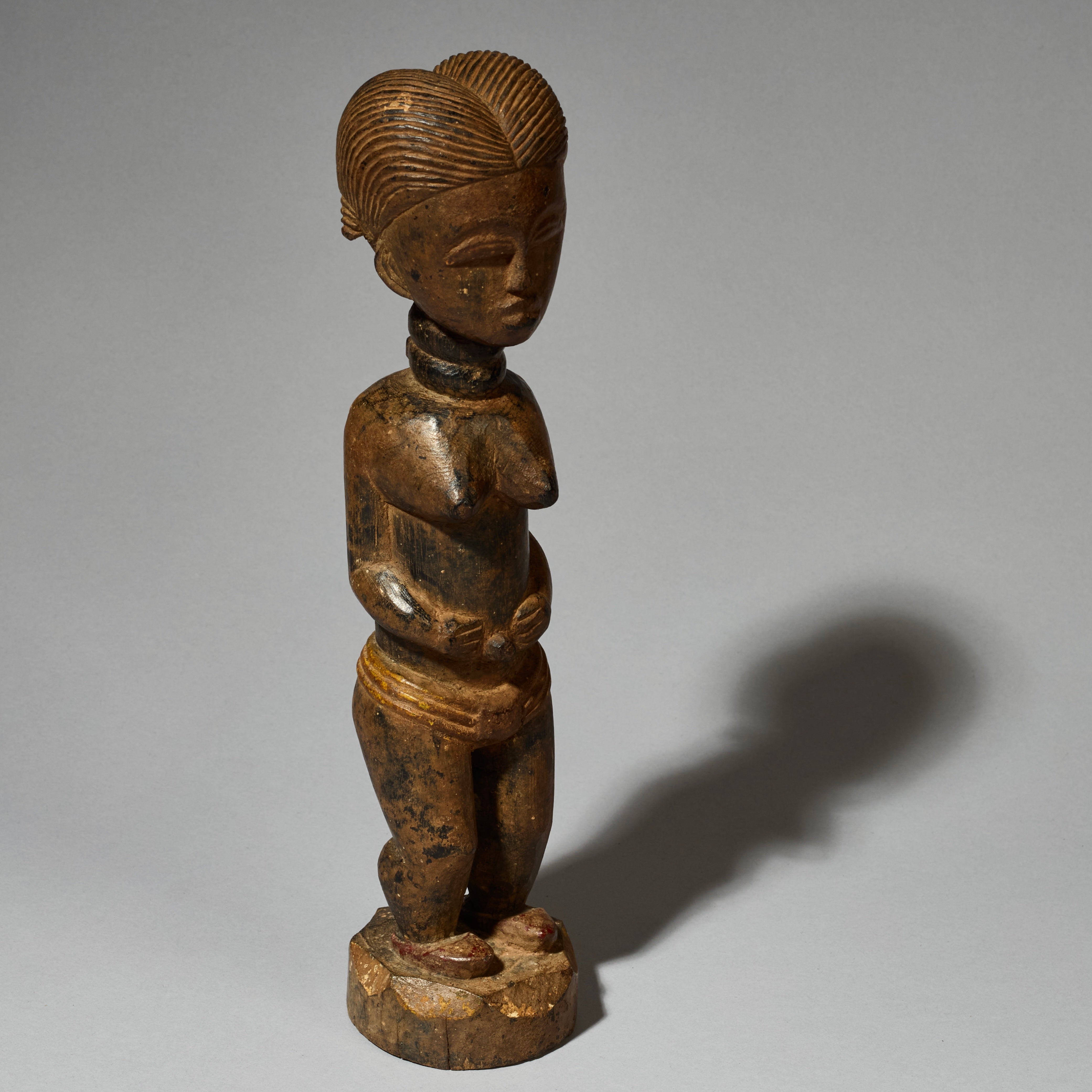 A  FINE SPIRIT PARTNER BLOLO BLA FROM BAULE TRIBE OF THE IVORY COAST ( No 5160 )