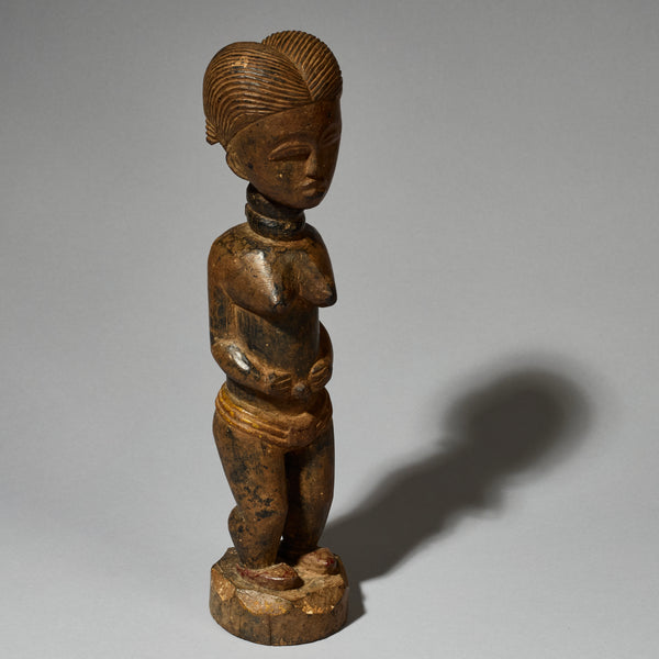 A  FINE SPIRIT PARTNER BLOLO BLA FROM BAULE TRIBE OF THE IVORY COAST ( No 5160 )