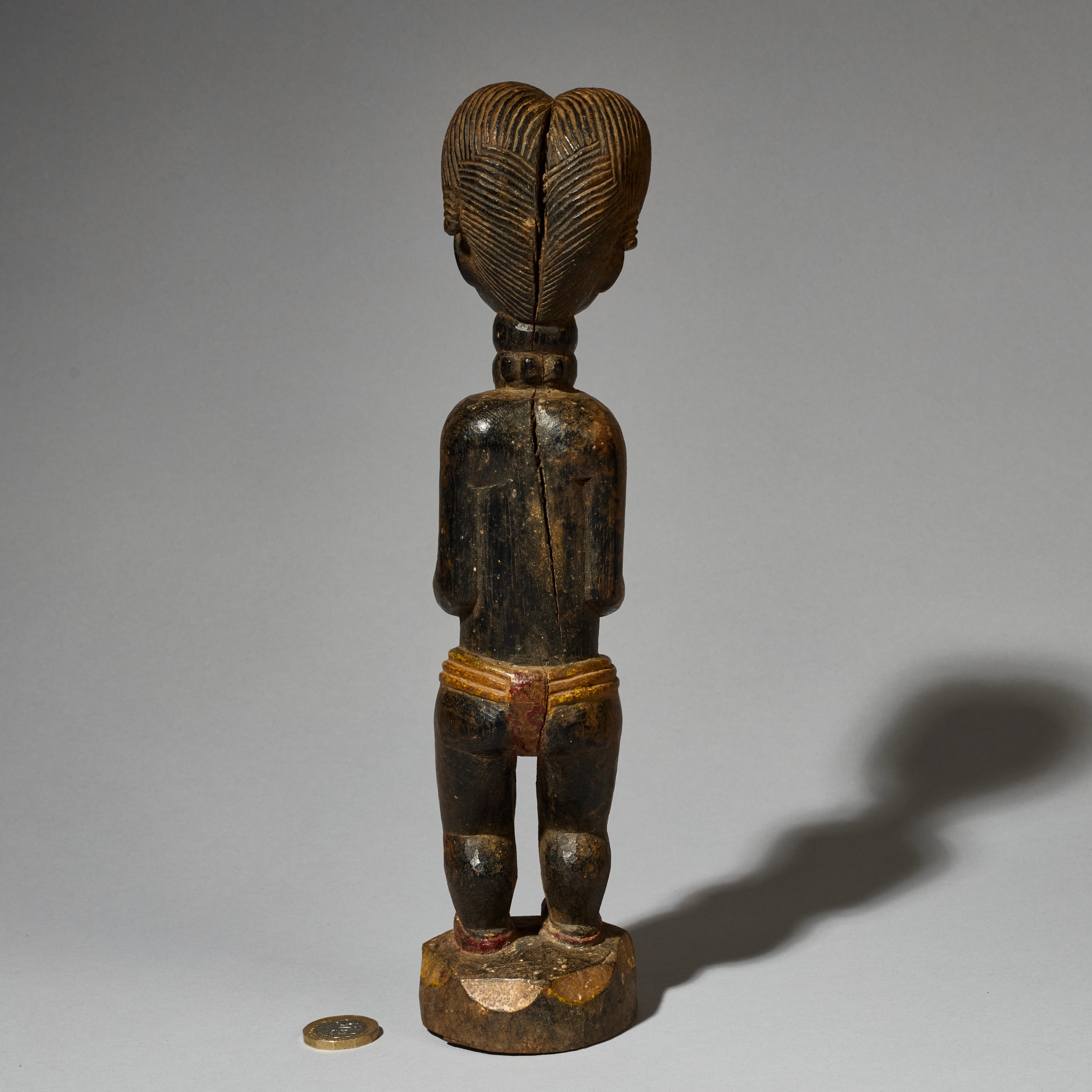 A  FINE SPIRIT PARTNER BLOLO BLA FROM BAULE TRIBE OF THE IVORY COAST ( No 5160 )