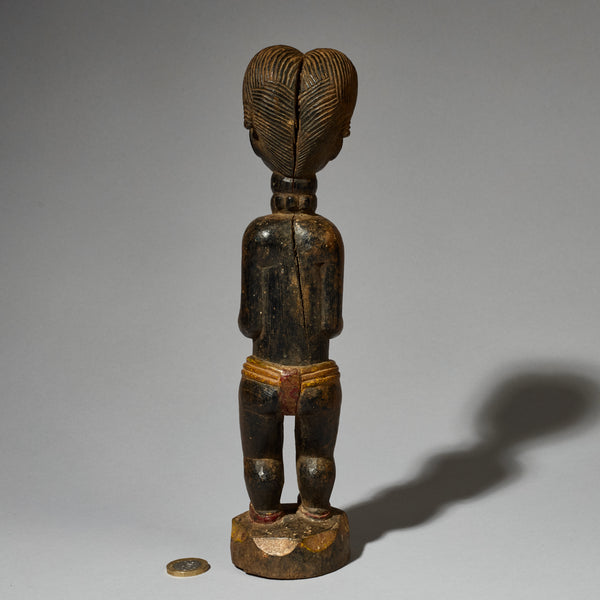 A  FINE SPIRIT PARTNER BLOLO BLA FROM BAULE TRIBE OF THE IVORY COAST ( No 5160 )