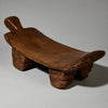 A PATINATED ABSTRACTED ANIMAL STOOL FROM BURKINA FASO ( No 5161 )