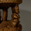 A BEAUTIFULLY WEATHERED FIGURATIVE STOOL FROM THE DOGON TRIBE OF MALI WEST AFRICA( No 5175 )