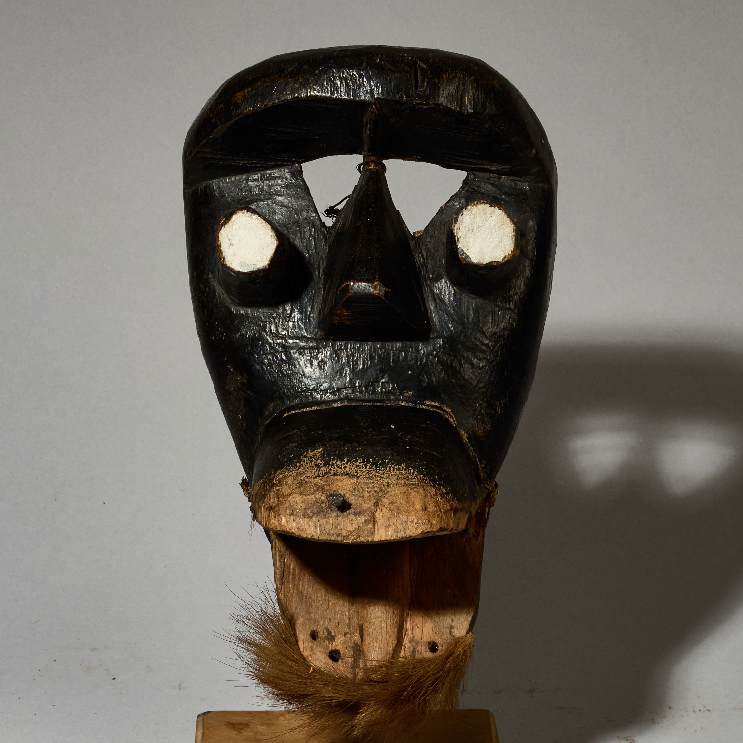 A CUBIST DAN /KRAN MASK FROM THE IVORY COAST EX UK COLLECTION  ( No 5173 )