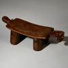 AN ATTRACTIVE ABSTRACTED ANIMAL STOOL FROM BURKINA FASO ( No 5163 )