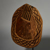 A SUPERB  ANTIQUE BARK BUTTOCK ADORNMENT, EX UK COLL. MANGBETU  TRIBE OF THE CONGO( No 5168 )