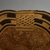 A STUNNINGLY INTRICATE ANTIQUE BARK BUTTOCK ADORNMENT, EX UK COLL. MANGBETU  TRIBE OF THE CONGO( No 5167 )