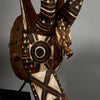 A GRAPHIC LARGE MOSSI ANTELOPE MASK FROM BURKINA FASO, W AFRICA (No 5153 )