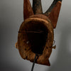 A GRAPHIC LARGE MOSSI ANTELOPE MASK FROM BURKINA FASO, W AFRICA (No 5153 )