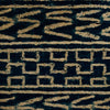 A RARE NDOP INDIGO CLOTH MOUNTED FROM THE BAMILEKE TRIBE OF CAMEROON W.AFRICA( No 5132 )