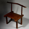 A WELL PATINATED CHAIR FROM THE BAULE TRIBE, IVORY ( No 5176 )