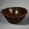 A SHAPELY LARGE TUAREG WOOD BOWL FROM NIGER ( No 5126 )