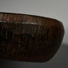 A REFINED LARGE ROUND WOODEN BOWL BAULE TRIBE IVORY COAST  ( No 5125  )