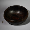 A REFINED LARGE ROUND WOODEN BOWL BAULE TRIBE IVORY COAST  ( No 5125  )