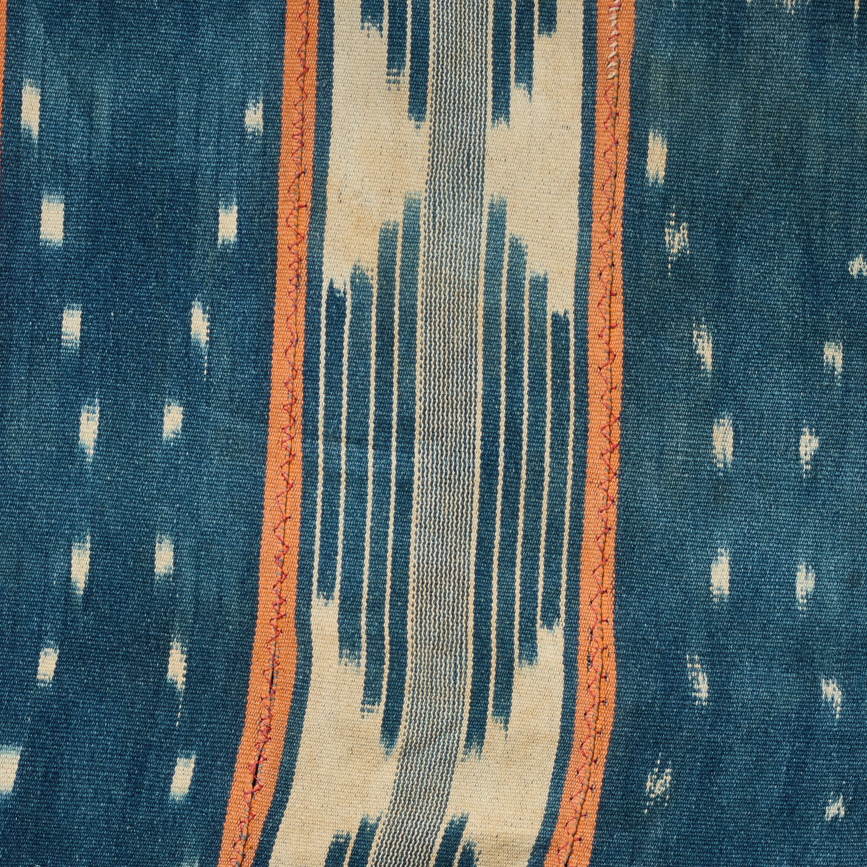 A BOUNTIFUL BAULE TRIBE WOMANS CLOTH, IVORY COAST  ( No 5170 )