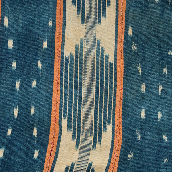 A BOUNTIFUL BAULE TRIBE WOMANS CLOTH, IVORY COAST  ( No 5170 )