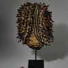 A STRIKING LARGE FINGERLING HAT FROM THE BAMILEKE TRIBE OF CAMEROON W.AFRICA( No 5131)