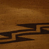 A REFINED GRAPHIC  WOVEN GRASS  TUTSI TRIBE MAT FROM RWANDA( No 5129 )