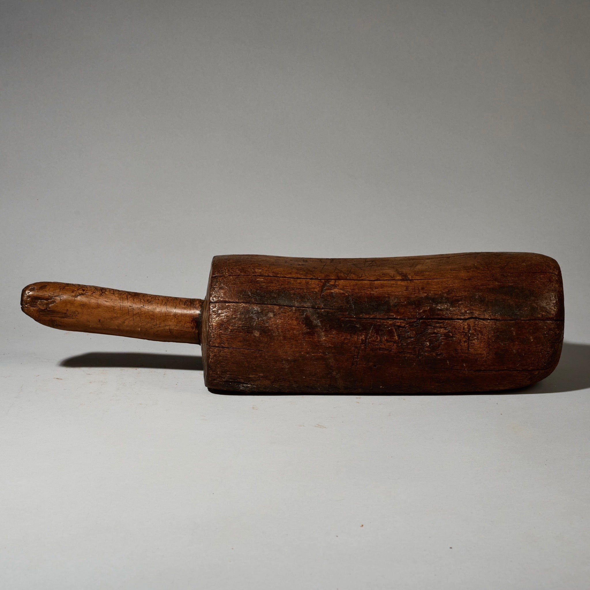 A CHUNKY LOW STOOL/HEADREST  FROM BURKINA FASO ( No 5136!)