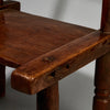 A WELL PATINATED CHAIR FROM THE BAULE TRIBE, IVORY ( No 5176 )