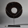 A MASSIVE WOODEN BRACELET FROM GURUNSI TRIBE , BURKINA FASO  ( No 6237 )