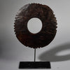 A MASSIVE WOODEN BRACELET FROM GURUNSI TRIBE , BURKINA FASO  ( No 6237 )