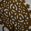 A PRETTY BRASS 18THC PROCESSIONAL CROSS FROM ETHIOPIA , EX UK COLLECTION  ( No 6301)