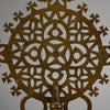 A PRETTY BRASS 18THC PROCESSIONAL CROSS FROM ETHIOPIA , EX UK COLLECTION  ( No 6301)
