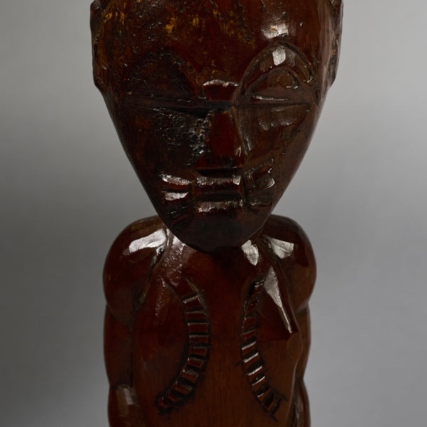 A OLD FINE SPIRIT PARTNER FROM BAULE TRIBE OF THE IVORY COAST EX BELGIAN COLLECTION  ( No 6291 )
