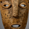 A RARE LEGA TRIBE BONE  MASK FROM CONGO , EX UK COLLECTION   (No 6264)