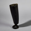 A BEAUTIFULLY PATINATED CEREMONIAL HORN CUP, BAMILEKE TRIBE OF CAMEROON W.AFRICA( No 6239)
