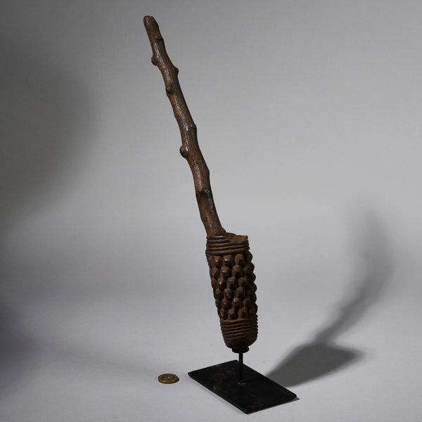 A CEREMONIAL CLAY PIPE FROM THE BAMILEKE TRIBE OF CAMEROON W.AFRICA ( No 6241)