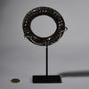 A GORGEOUS BRONZE FRETTED BRACELET, IVORY COAST (No 6244