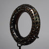 A GORGEOUS BRONZE FRETTED BRACELET, IVORY COAST (No 6244
