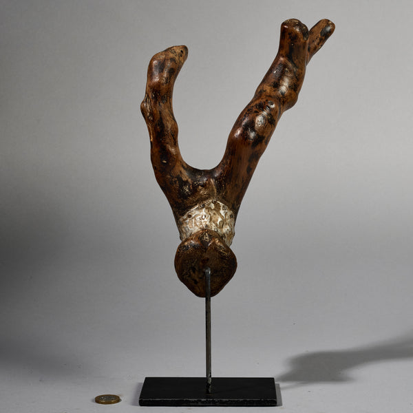 A DOUBLE ORGANIC STAFF FROM PARE TRIBE OF TANZANIA EAST.AFRICA ( No 6223) (Copy)