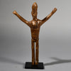 A FINE LOBI STATUE WITH OUTSTRETCHED ARMS (No 6232)