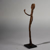 A QUIRKY IRON FIGURE  FROM LOBI TRIBE BURKINA FASO ( No 5194