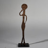 A QUIRKY IRON FIGURE  FROM LOBI TRIBE BURKINA FASO ( No 5194