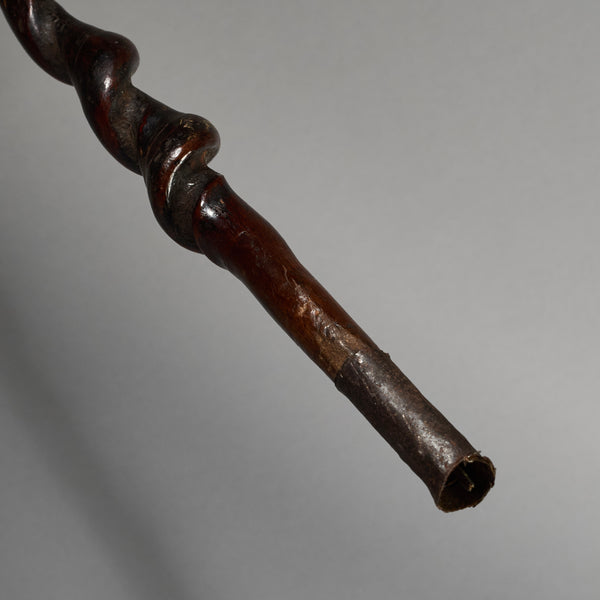 A FIGURATIVE SNAKE STAFF FROM NYAMWESI TRIBE TANZANIA E.AFRICA ( No 6233)