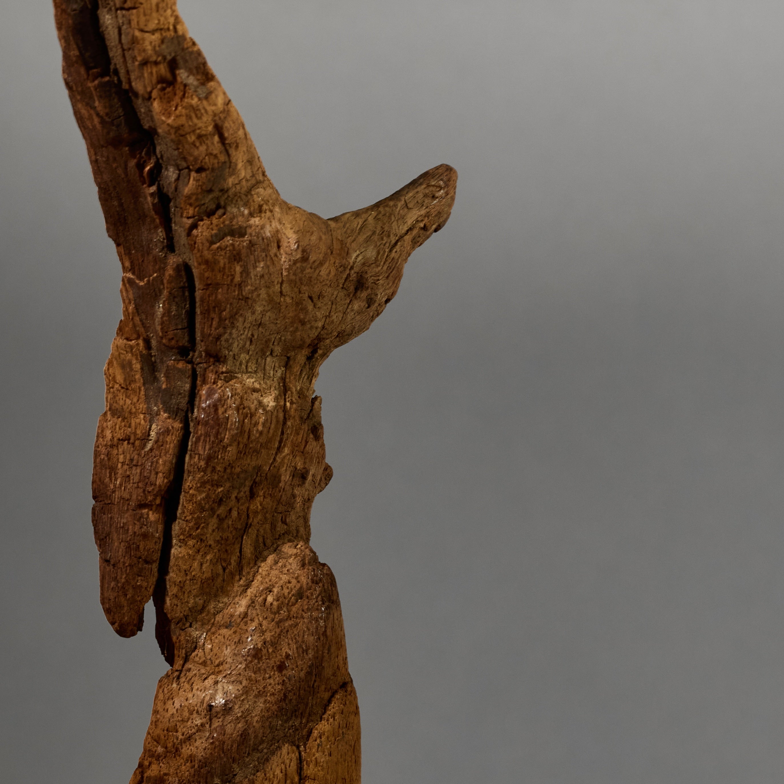 A VERY OLD SMALL SCULPTURE FRAGMENT DOGON\TELLEM TRIBE MALI,  w.AFRICA( No 6207 )
