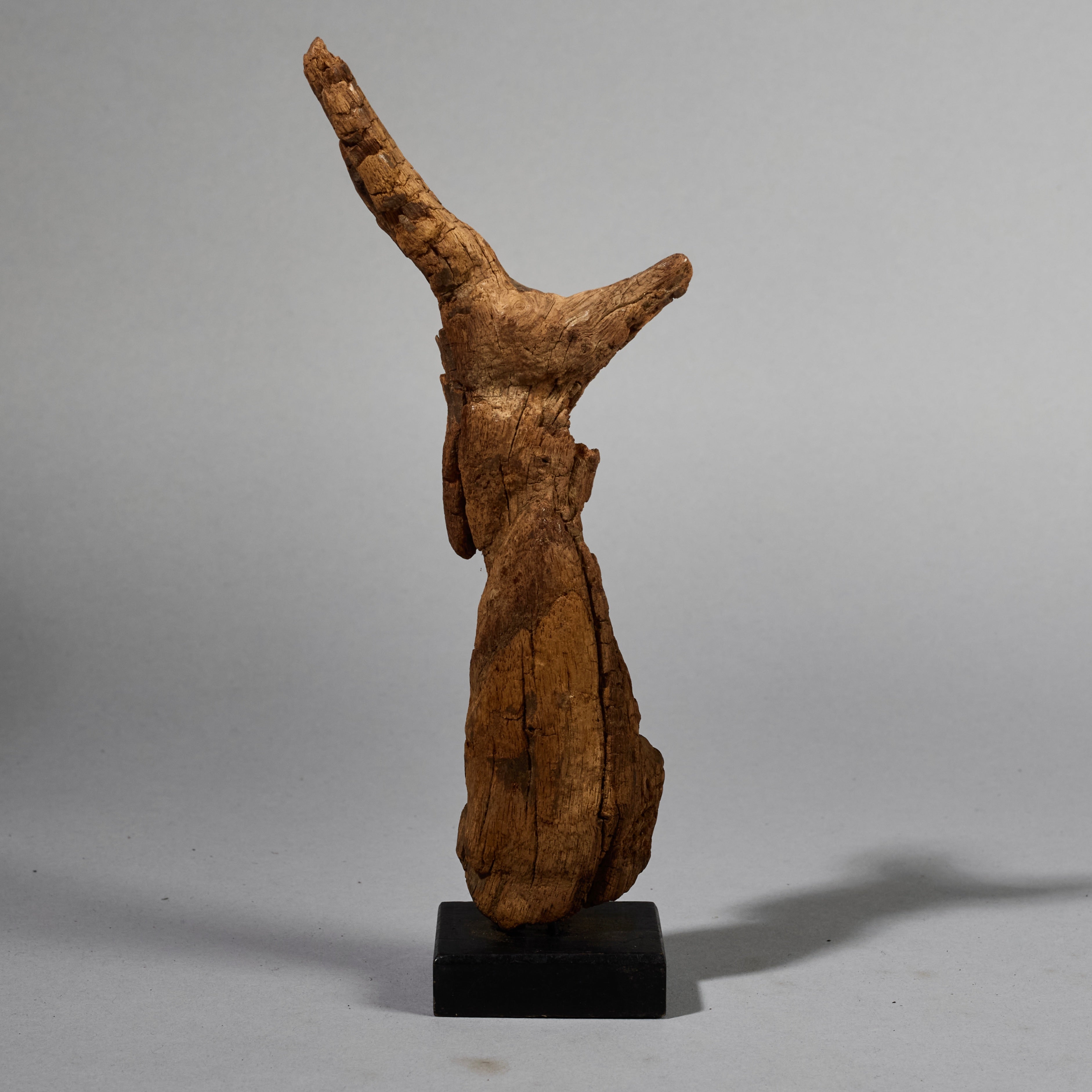 A VERY OLD SMALL SCULPTURE FRAGMENT DOGON\TELLEM TRIBE MALI,  w.AFRICA( No 6207 )