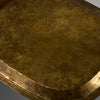 A SOPHISTICATED BRONZE PRESTIGE PLATE FROM NIGERIA  W.AFRICA( No 5253 )