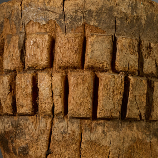 AN OLD ENGRAVED MORTAR,  DOGON TRIBE MALI,  w.AFRICA( No 6208 )