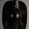 A RARE SHAPED LEATHER SHIELD, WITH INBUILT SWORD, FROM SHILUK PEOPLE  E.AFRICA ( No 6295