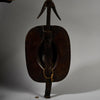 A RARE SHAPED LEATHER SHIELD, WITH INBUILT SWORD, FROM SHILUK PEOPLE  E.AFRICA ( No 6295