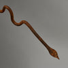 AN OXIDISED IRON SNAKE TALISMAN FROM THE LOBI TRIBE OF BURKINA FASO ( No 6229)