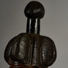 A PRETTY BAULE MASK , EX UK COLLECTION WITH TRADITIONAL BUNCH HAIRSTYLE FROM THE IVORY COAST W.AFRICA ( No 6296 )