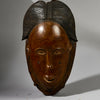 A PRETTY FEMININE MASK, BAULE TRIBE IVORY COAST EX UK COLLECTION ( No 6298)